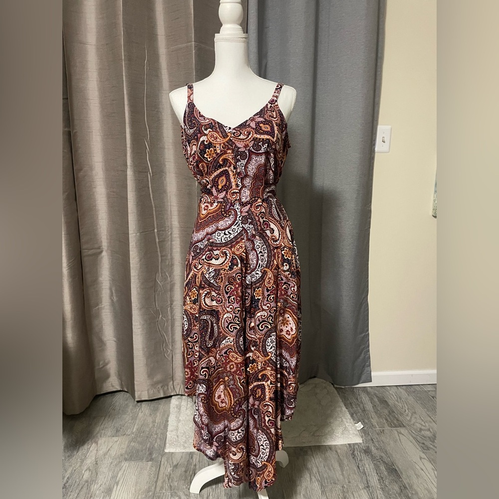 Ivy Street Harem style legs side pockets Jumpsuit size S